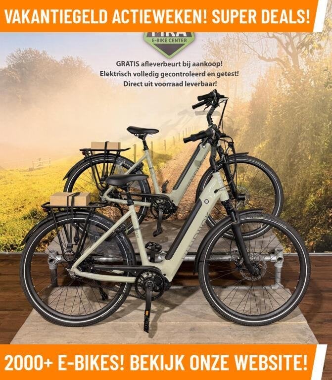 Van Dijck Leto Elektrische fiets met Bafang midden motor!