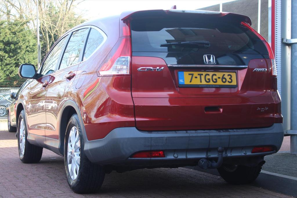 HONDA CR-V 2.0 AWD *Elegance* | Trekhaak | Camera | Cruise &, Euro 5, Stof, Gebruikt, Zwart
