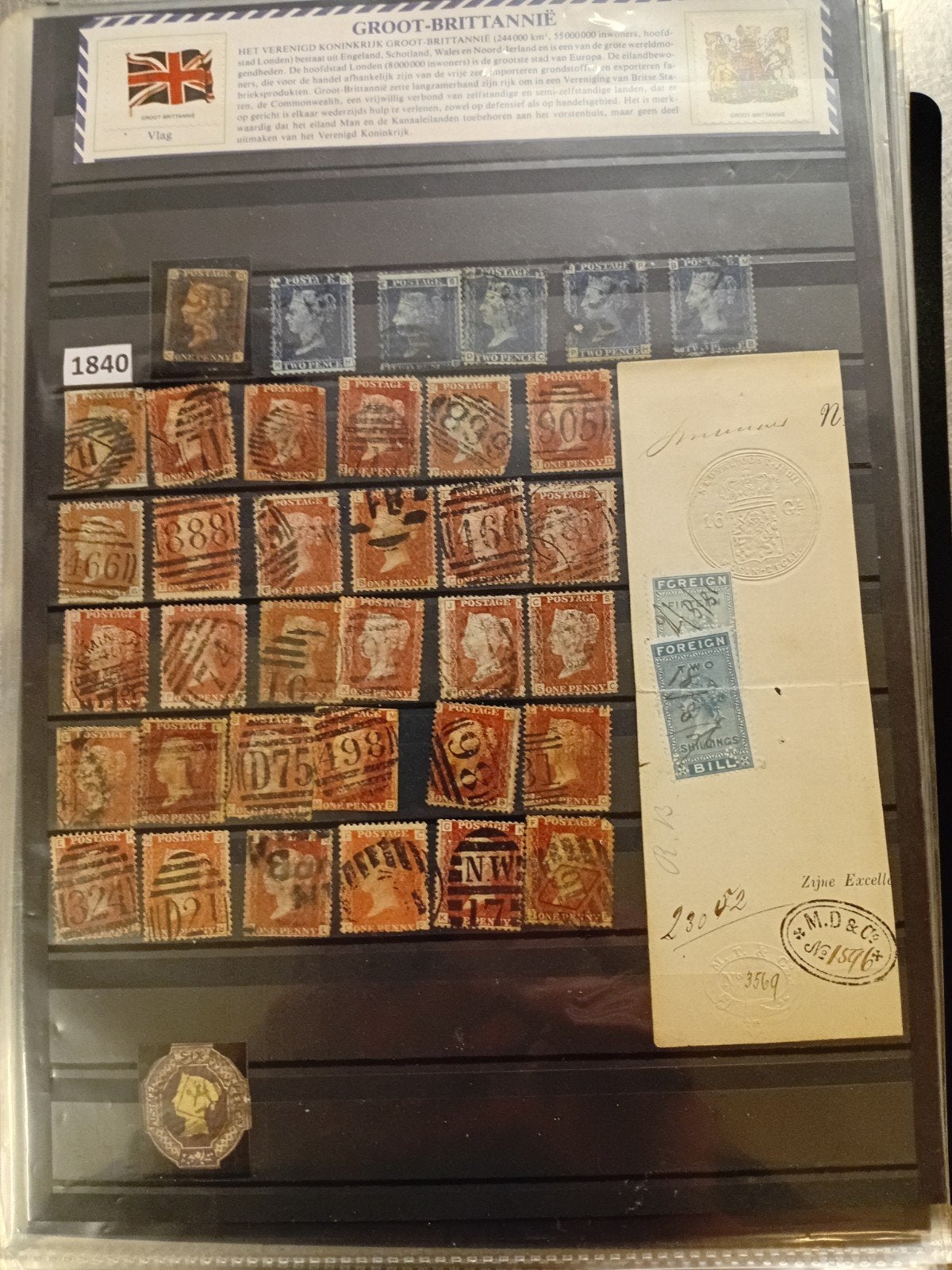 Grote collectie postzegels uit het Britse Rijk, Ophalen of Verzenden, Gestempeld