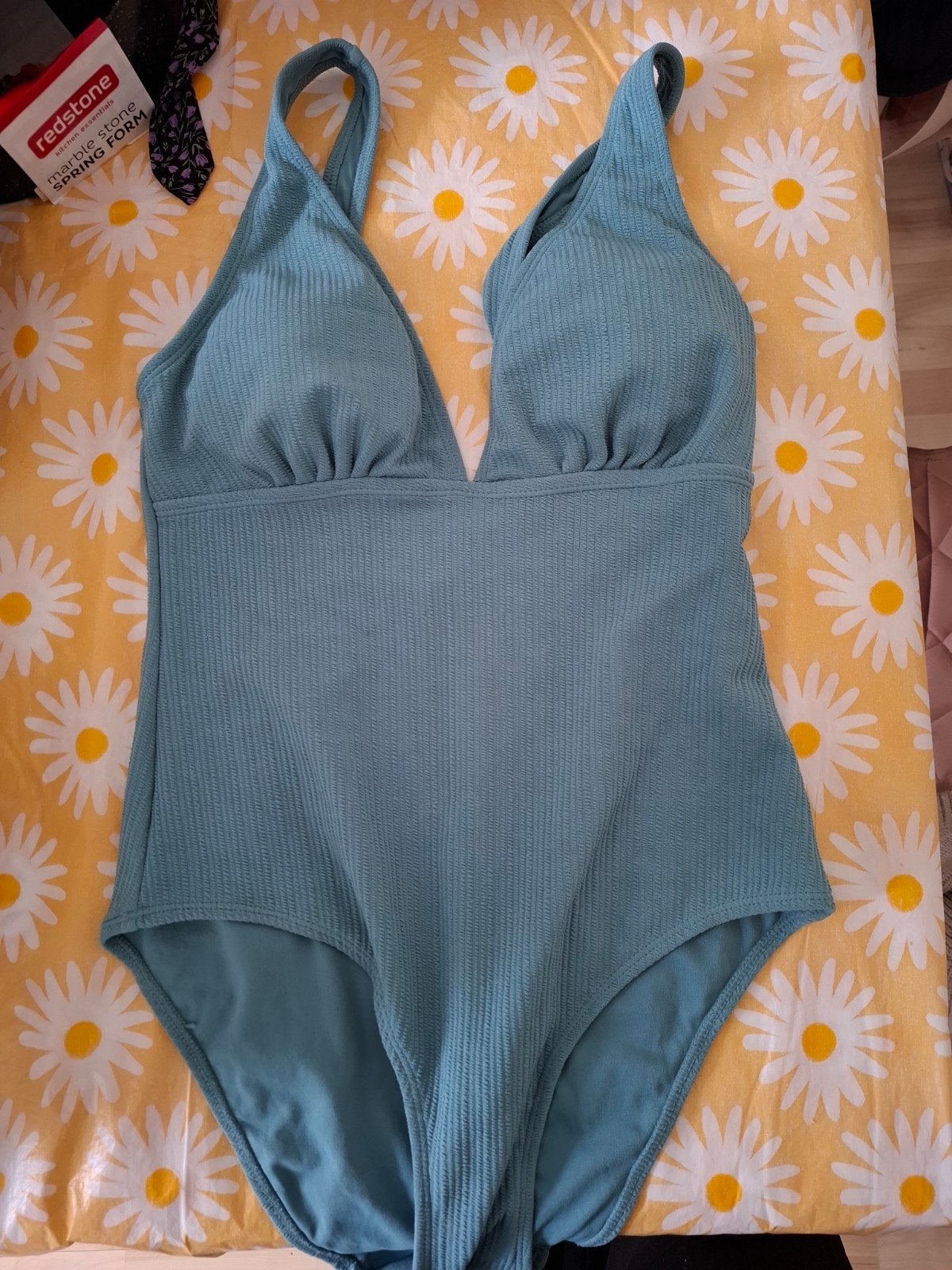 Lichtblauw badpak maat 40, Kleding | Dames, Badmode en Zwemkleding, Badpak, Ophalen of Verzenden, Gedragen, Primark