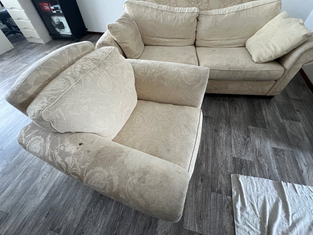 Bankstel van BIELEFELDER WERKSTARTE, Ophalen, Hout, Gebruikt, 150 tot 200 cm