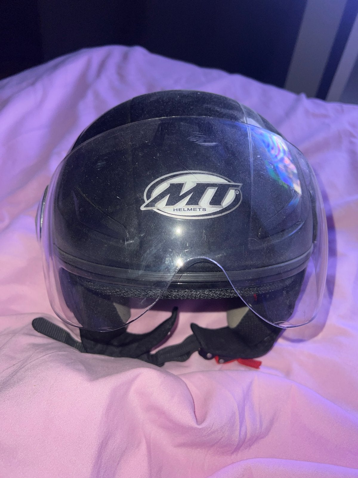 MT Helmets Urban Jethelm - Zwart, Maat M, Ophalen of Verzenden, Gebruikt, Medium
