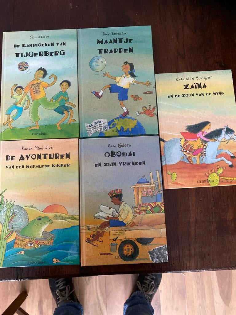 5x Kinderboeken Leespiramide: Avontuurlijke Verhalen, Ophalen of Verzenden, Gelezen, Fictie algemeen