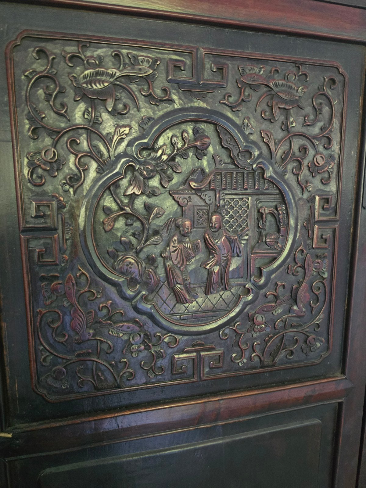 chinese antieke kast, Ophalen
