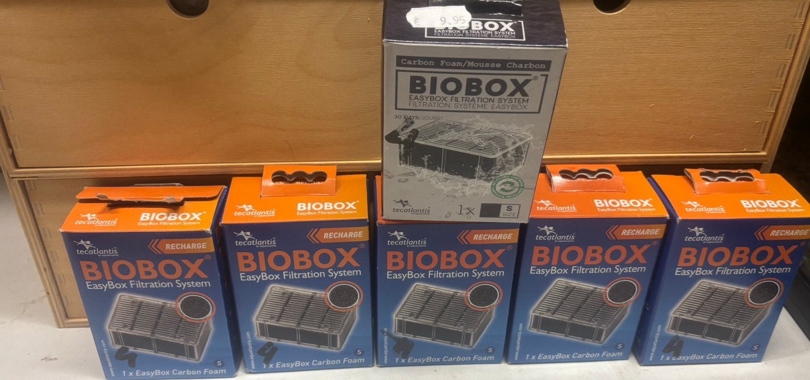 19x Tecatlantis Biobox size S Recharche filters, Ophalen of Verzenden, Nieuw, Filter, Overige merken