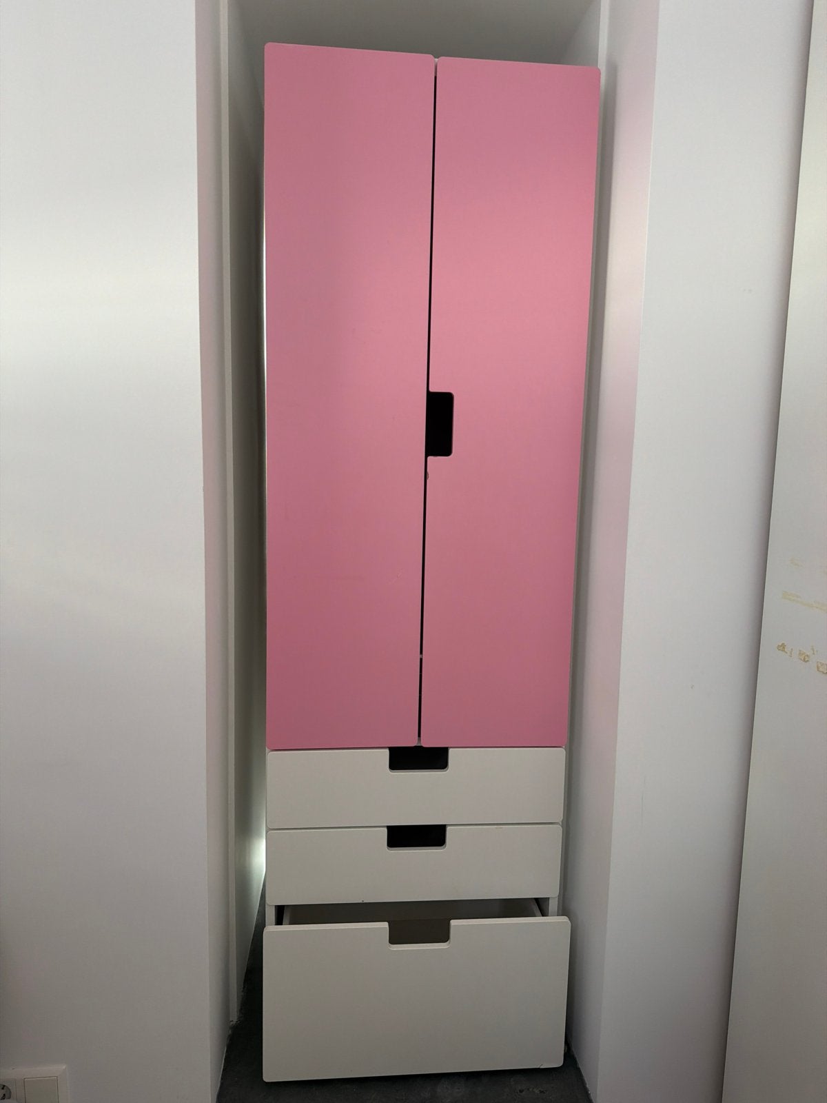 Ikea SMÅSTAD Roze kledingkast direct op te halen, Ophalen, Minder dan 50 cm, Gebruikt, 200 cm of meer