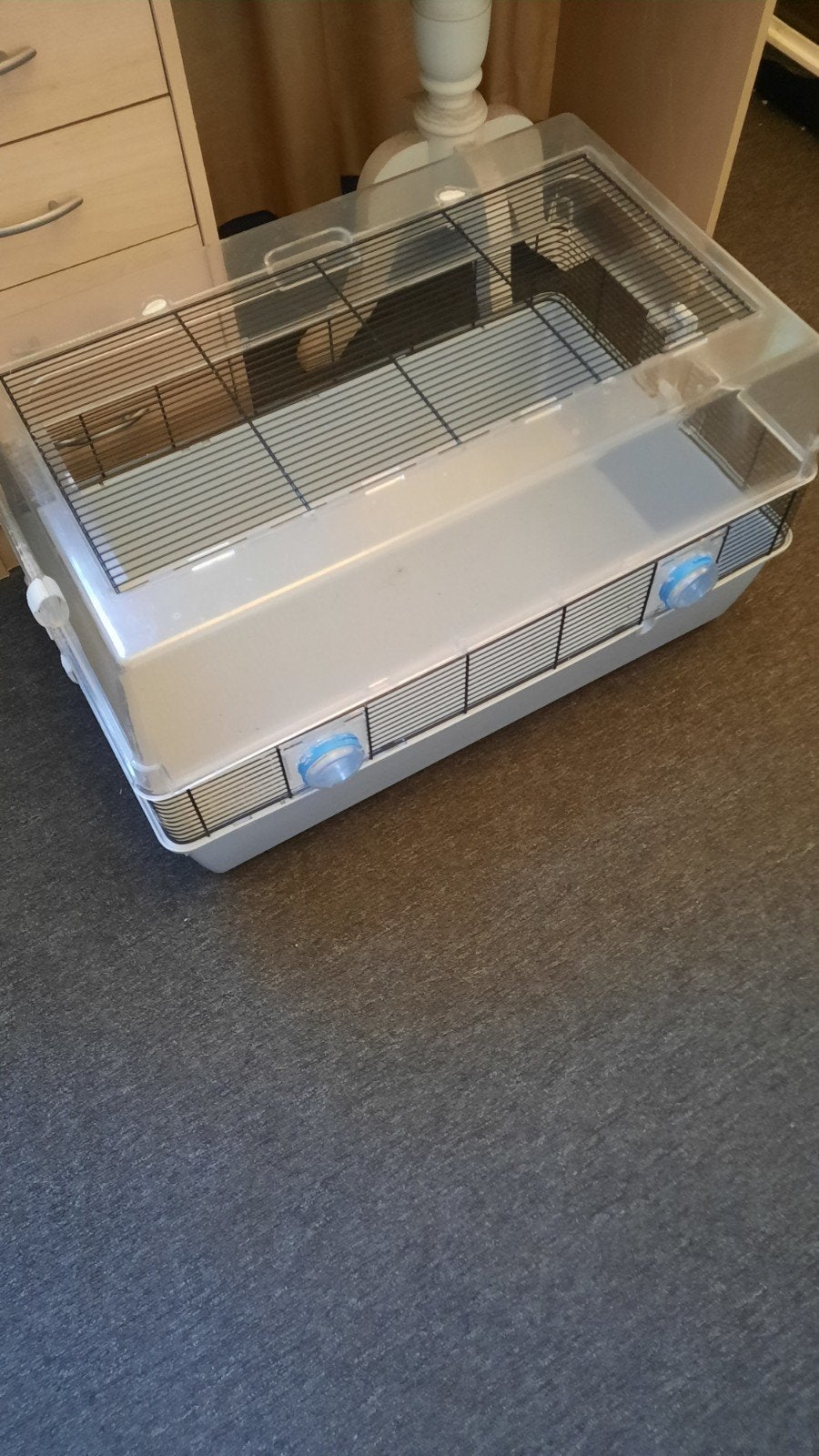 Konijnen hok, Dieren en Toebehoren, Ophalen, Zo goed als nieuw, Kooi, Minder dan 60 cm