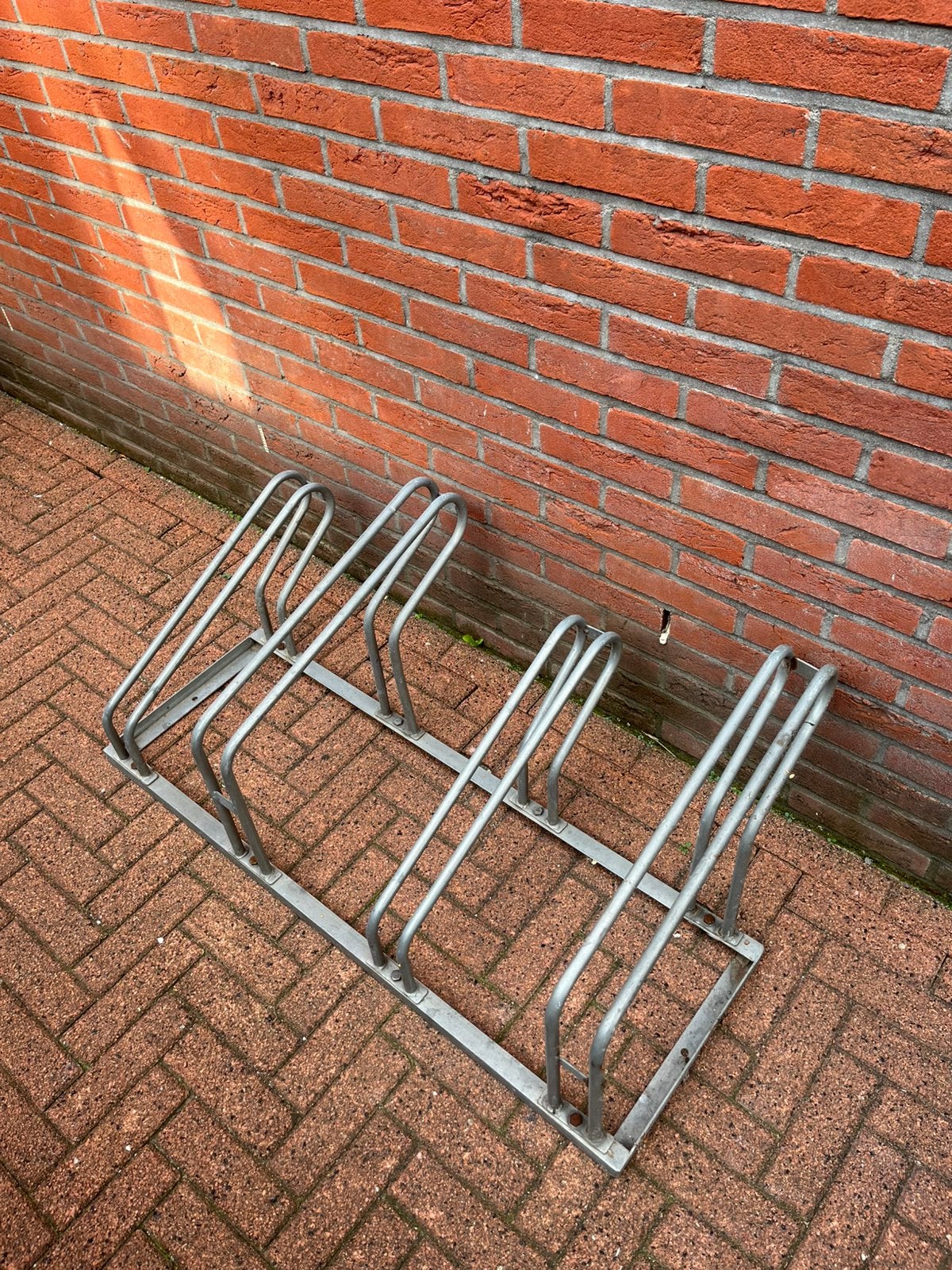 Fietsenrek voor 4 fietsen, Ophalen, Zo goed als nieuw