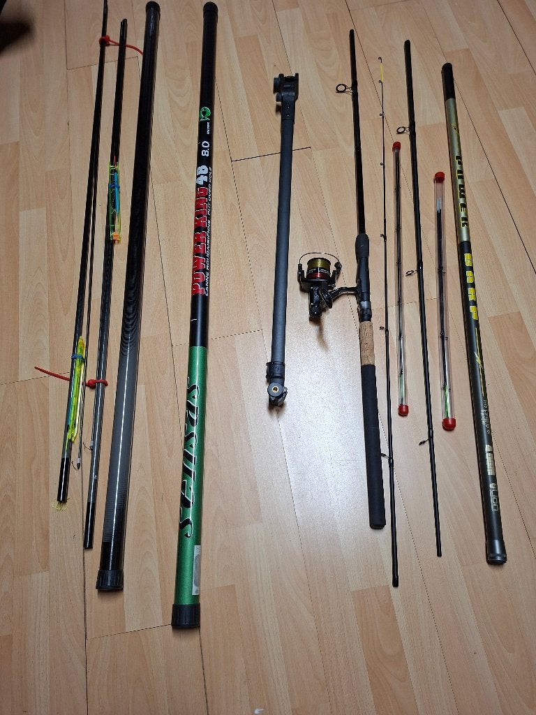 witvis spullen, Watersport en Boten, Hengelsport | Witvissen, Ophalen, Gebruikt, Complete set