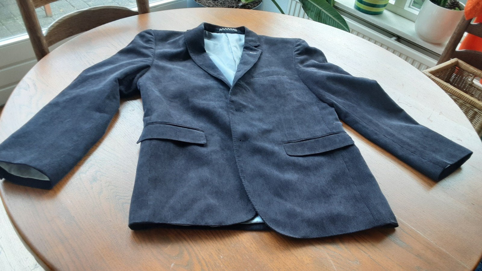 Zwarte gevoerde blazer - Falabella, Zwart, Overige maten, Ophalen of Verzenden, Zo goed als nieuw