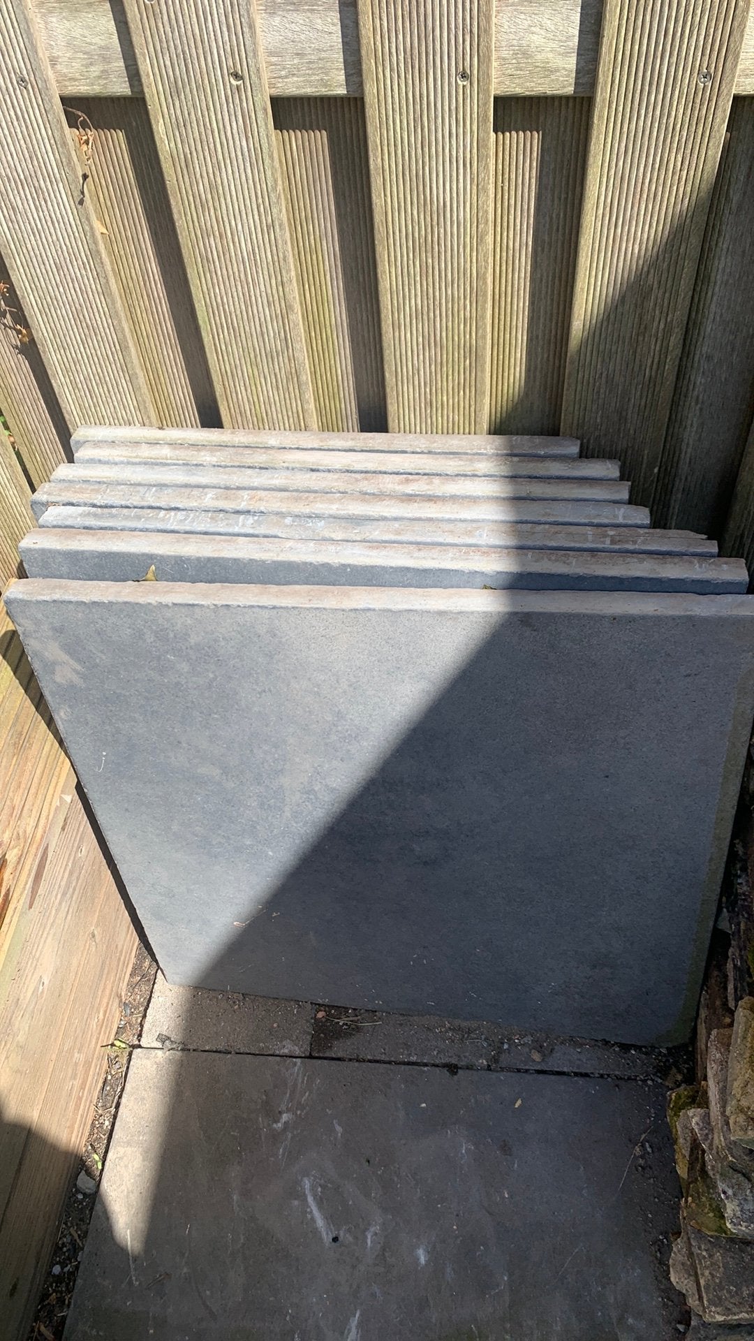 Div tegels, Ophalen, Zo goed als nieuw, Beton, Terrastegels