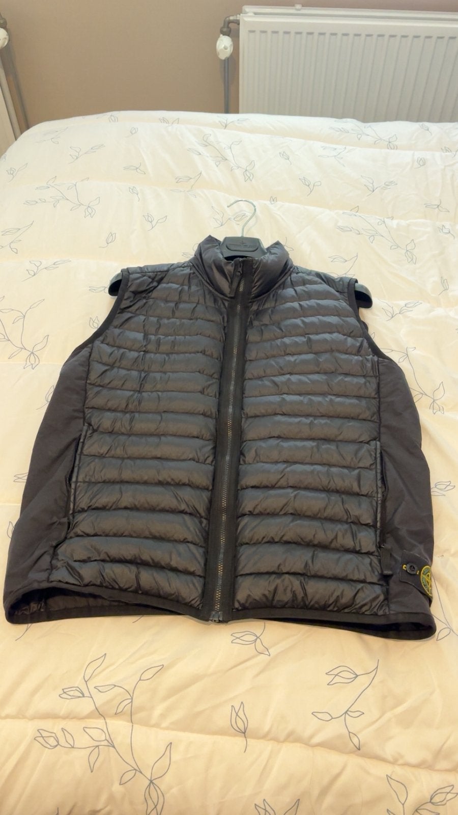 Stone island bodywarmer, Ophalen, Zo goed als nieuw, Maat 46 (S) of kleiner, Zwart