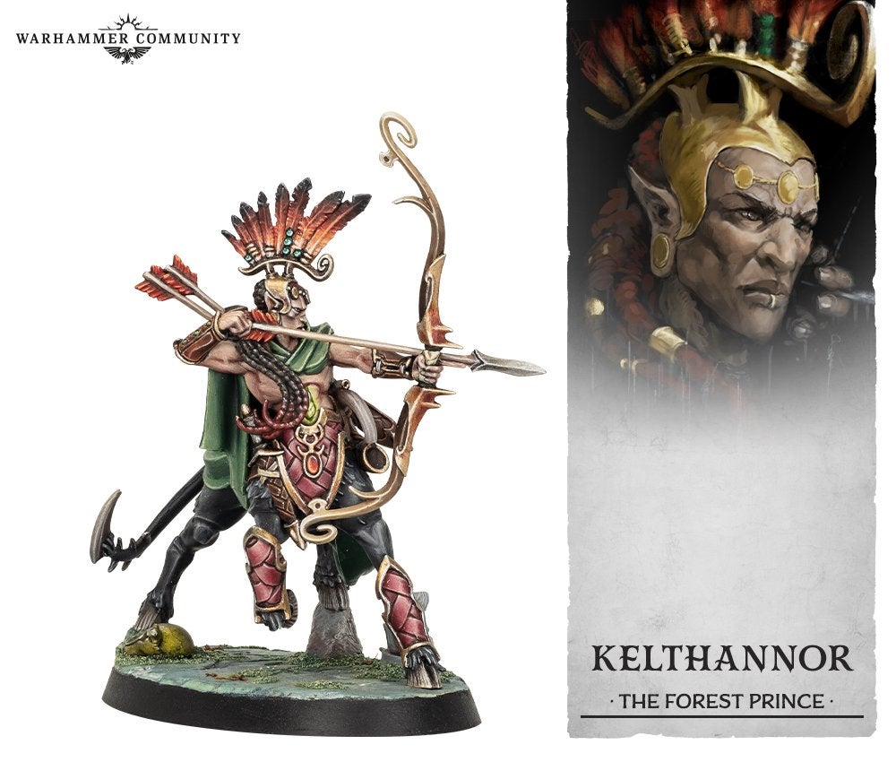 Kelthannor on sprue AOS, Hobby en Vrije tijd, Ophalen of Verzenden, Zo goed als nieuw, Warhammer, Figuurtje(s)