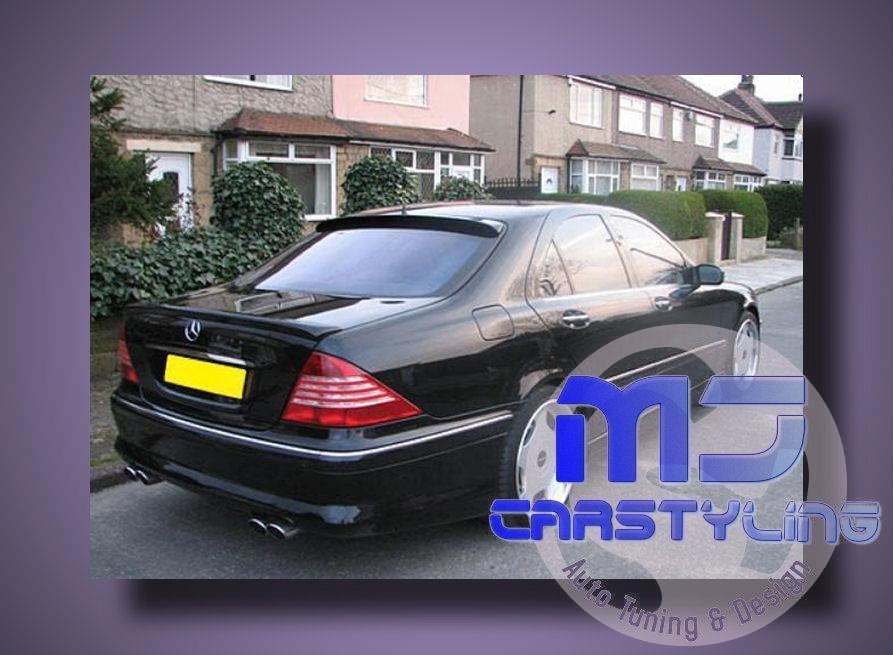 Mercedes S-Klasse W220 - Achterklep spoiler, Ophalen of Verzenden, MJ-Carstyling, Info@mj-carstyling.net, Sibeliusstraat 81 5011JH Tilburg