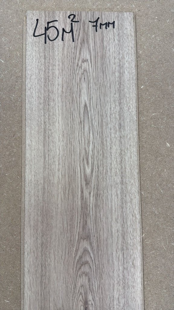 Laminaat restant 45m² beige eiken 7mm, Ophalen, Beige, Nieuw, 25 tot 50 m²