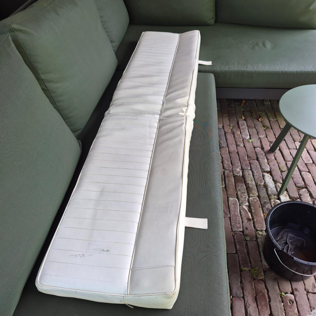 Bootkussen / Bankkussen van skai - Wit/Crème, Watersport en Boten, Accessoires en Onderhoud, Ophalen of Verzenden, Gebruikt, Interieur en Kussens
