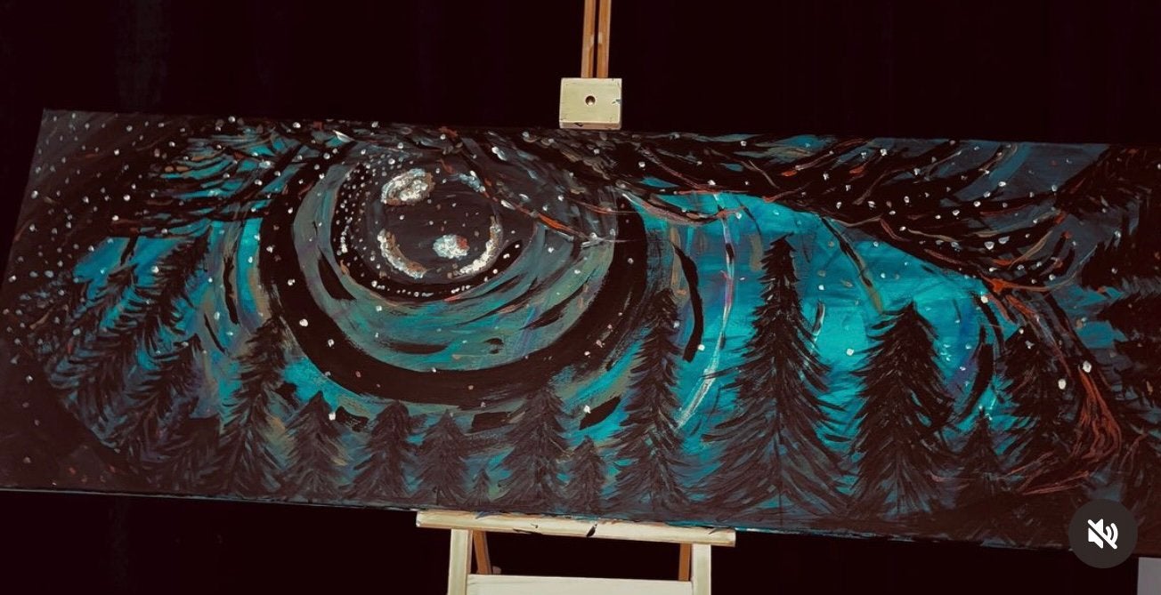 Handgemaakt schilderij!, Antiek en Kunst, Acrylverf, Overige stijlen, Doek, Ophalen of Verzenden