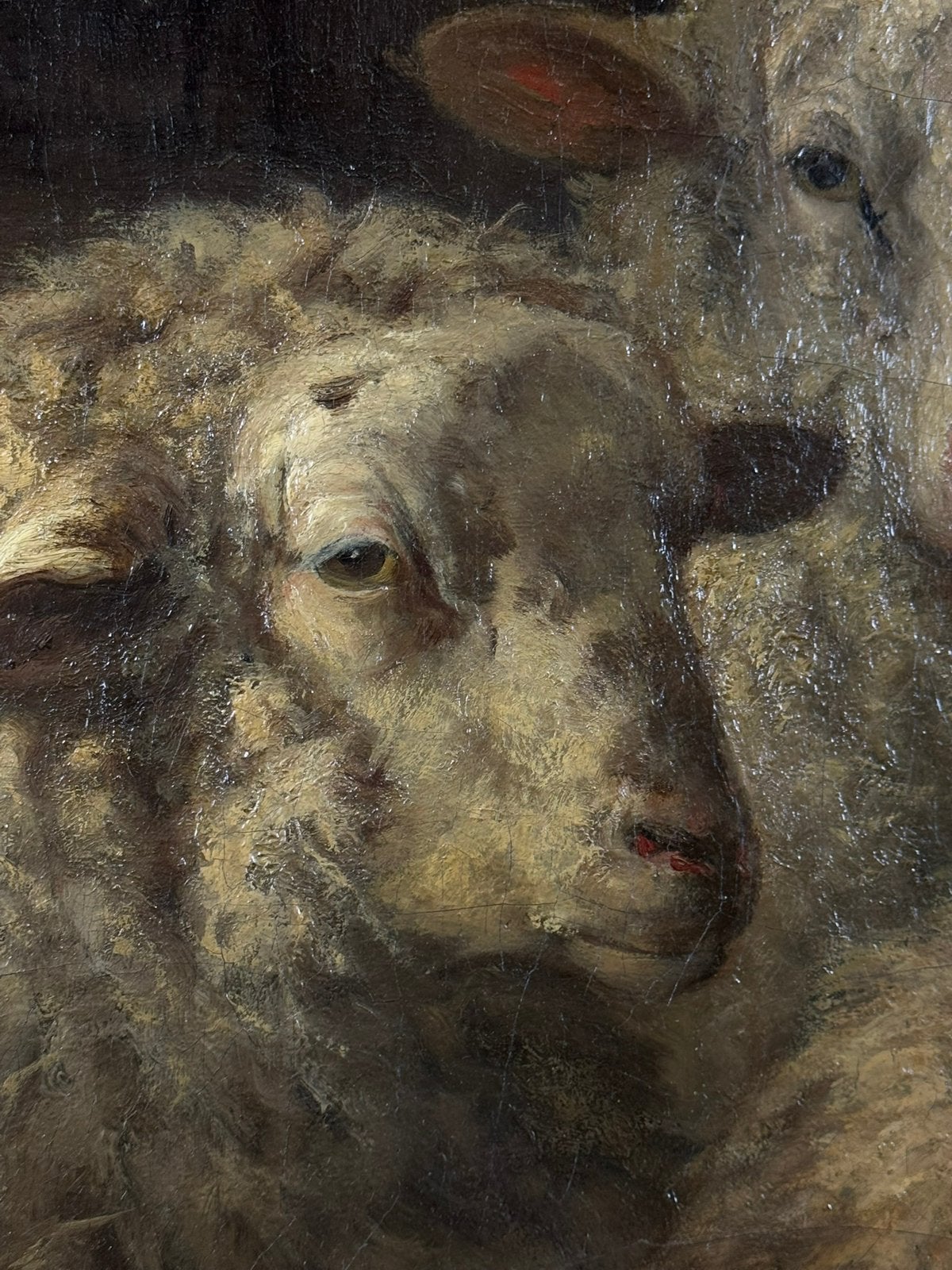 Schilderij D van Lokhorst, Ophalen