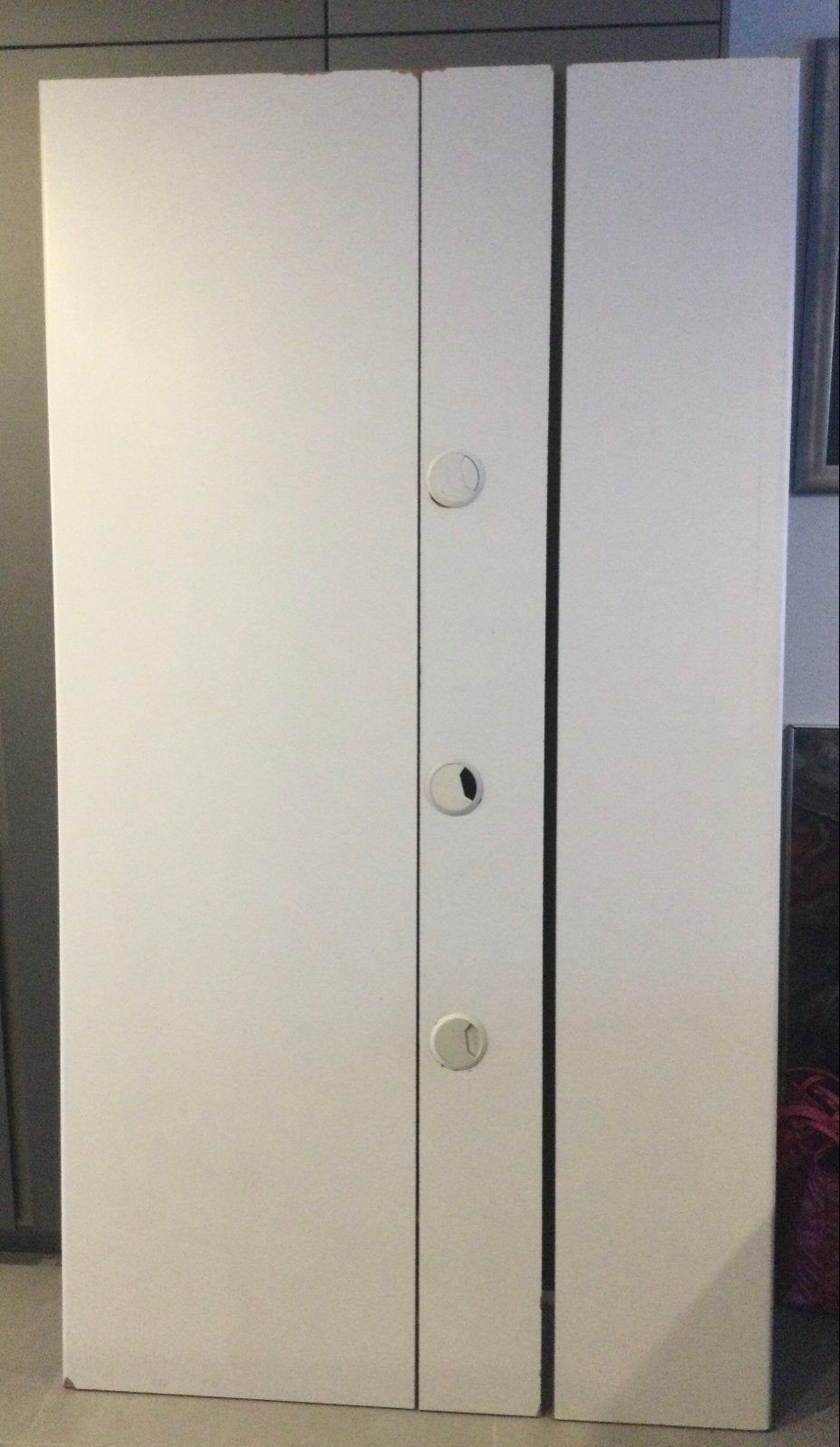 Werkblad incl gaatjesbord , rails en haken., Ophalen, Gebruikt