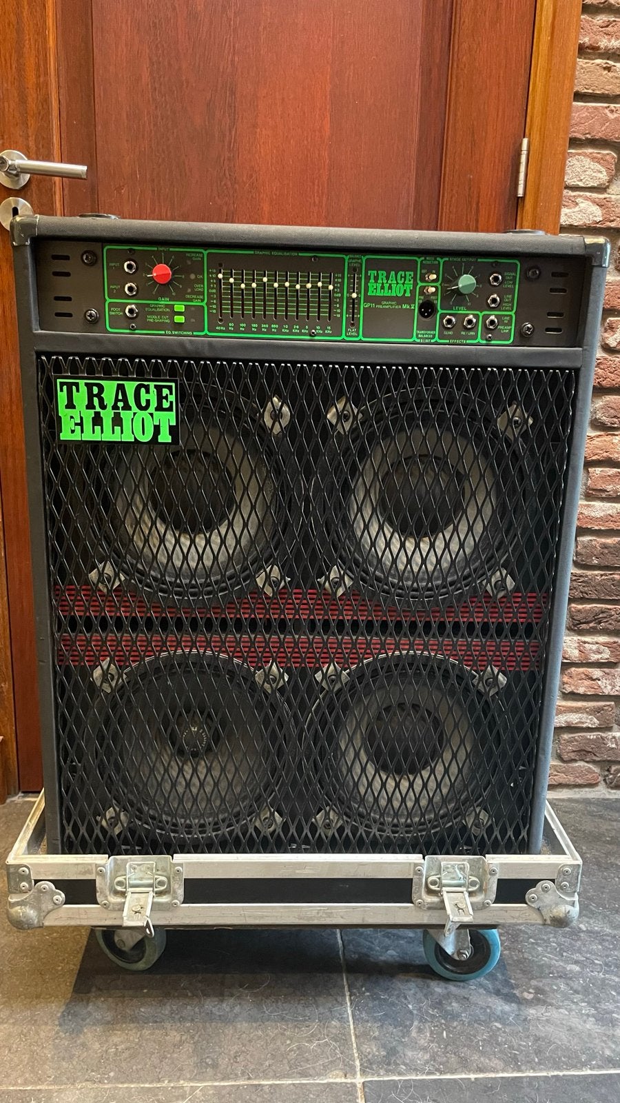 Trace Elliot GP11 Graphic Mk V 1110 Basversterker Combo, Muziek en Instrumenten, Ophalen, Gebruikt, Basgitaar, 100 watt of meer