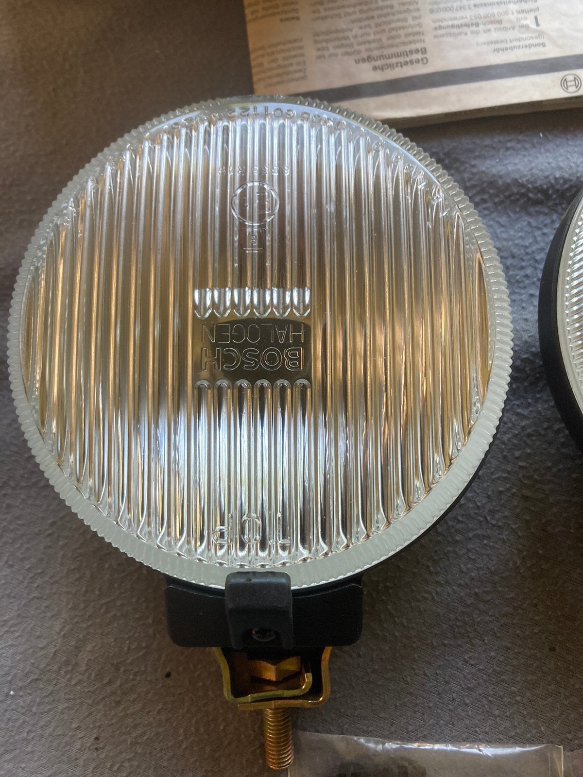 Oldtimer 2 Bosch witte mistlampen type Pilot 140, Auto-onderdelen, Ophalen of Verzenden, Nieuw