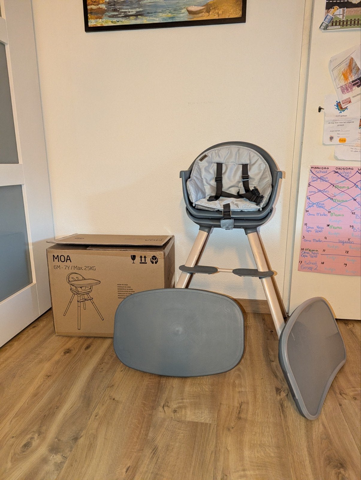 Maxi Cosi MOA 4-in-1 kinderstoel - Zeer goede staat, Kinderen en Baby's, Ophalen, Zo goed als nieuw, Meegroeistoel, Afneembaar eetblad