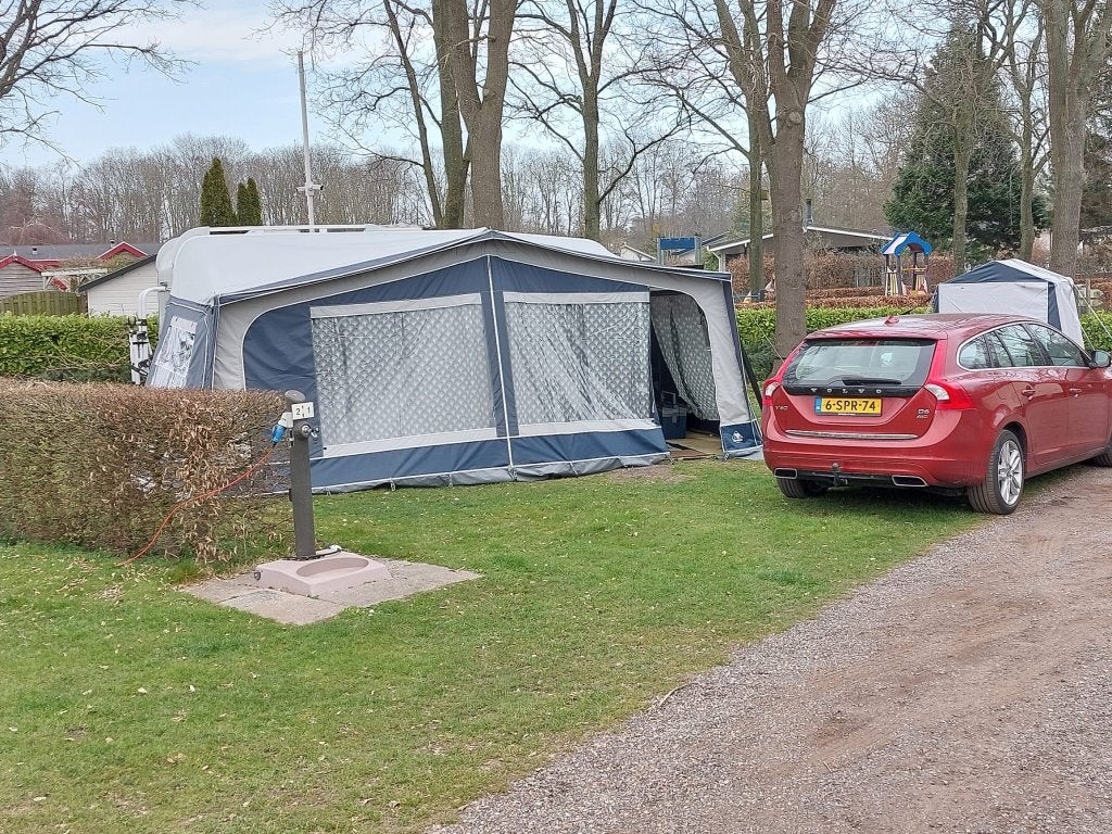 Voortent Dorema Monza, Ophalen, Gebruikt