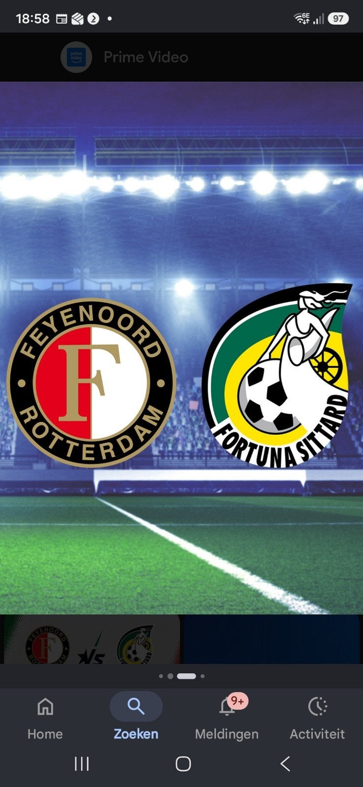 Feyenoord vs Fortuna 3 TICKETS NAAST ELKAAR Voetbalwedstrijd, Tickets en Kaartjes, Drie personen of meer