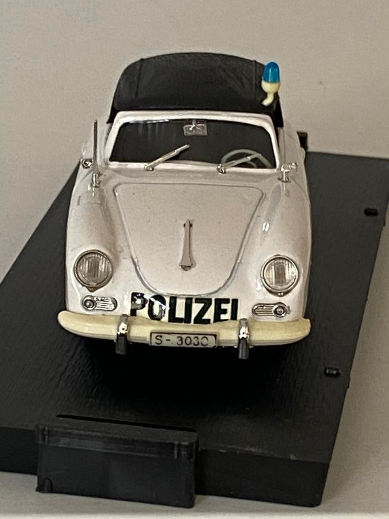 Porsche 356 POLIZEI 1952 modelauto, Hobby en Vrije tijd, Modelauto's | 1:43, Ophalen of Verzenden, Zo goed als nieuw, Auto, Overige merken