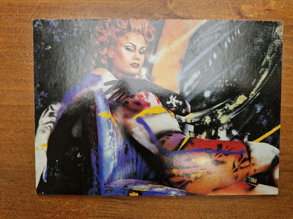 Herman Brood / Monique Sluyter - Vintage Art Kaart (1995), Verzamelen, Ophalen of Verzenden, 1980 tot heden, Ongelopen, Overige thema's