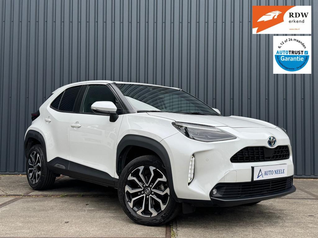 Toyota Yaris Cross 1.5 Hybrid Dynamic Camera, Keyless, Stoel, Stof, Gebruikt, 116 pk, Wit