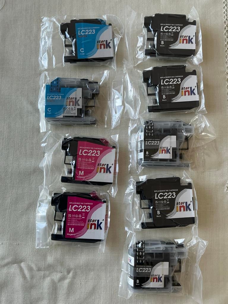 LC 223 cartridges voor Brother printer, Ophalen of Verzenden, Nieuw, Starinkt
