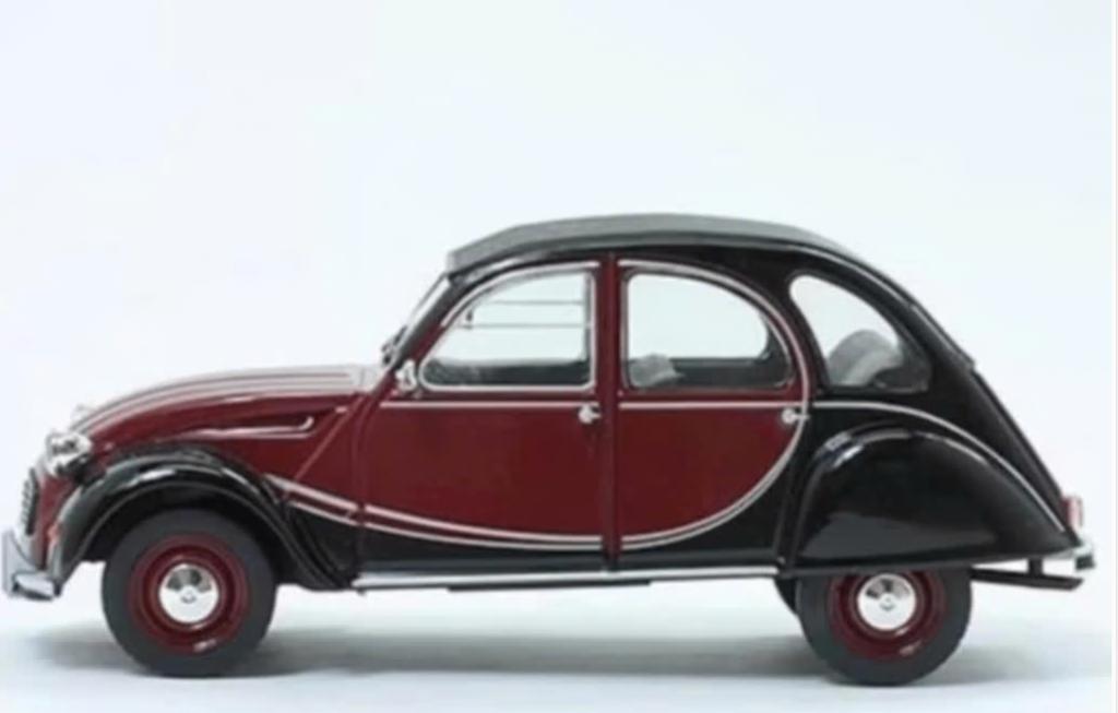 Citroen 2CV Charleston 1982 schaal 1/24 Franse serie, Verzenden, Nieuw, Auto, Overige merken
