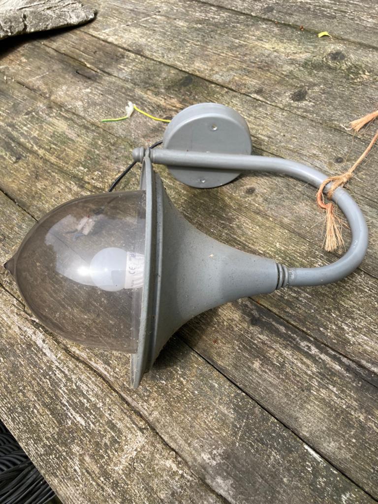 Buiten hanglamp, Tuin en Terras, Buitenverlichting, Ophalen, Gebruikt, Minder dan 50 watt, Wandlamp
