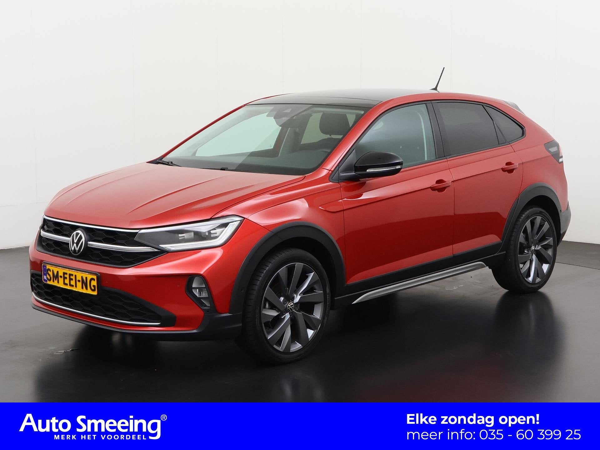 Volkswagen Taigo 1.0 TSI Style DSG | Schuifdak | Camera | Zo, Auto's, Stof, Gebruikt, Bedrijf, 630 kg