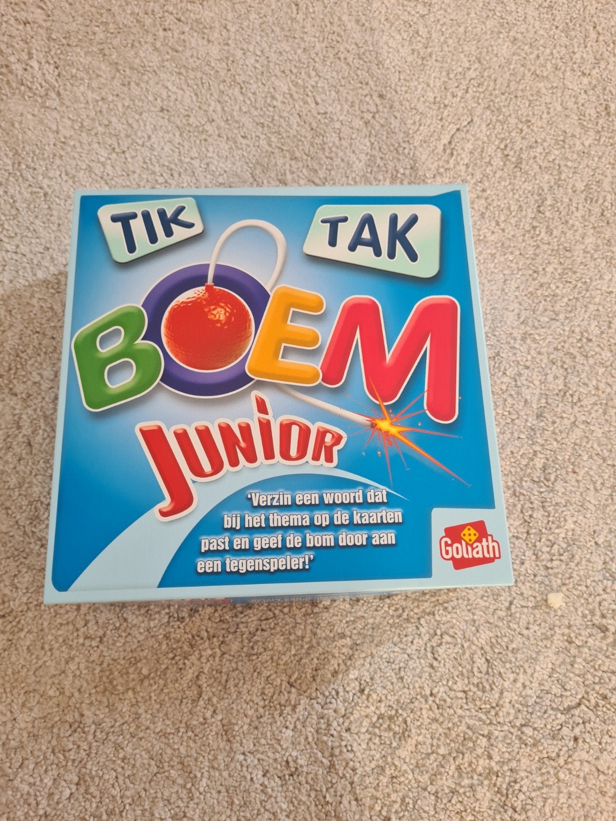 Tik Tak Boem! Junior - Het explosieve woordspel, Vijf spelers of meer, Ophalen of Verzenden, Gebruikt, Goliath