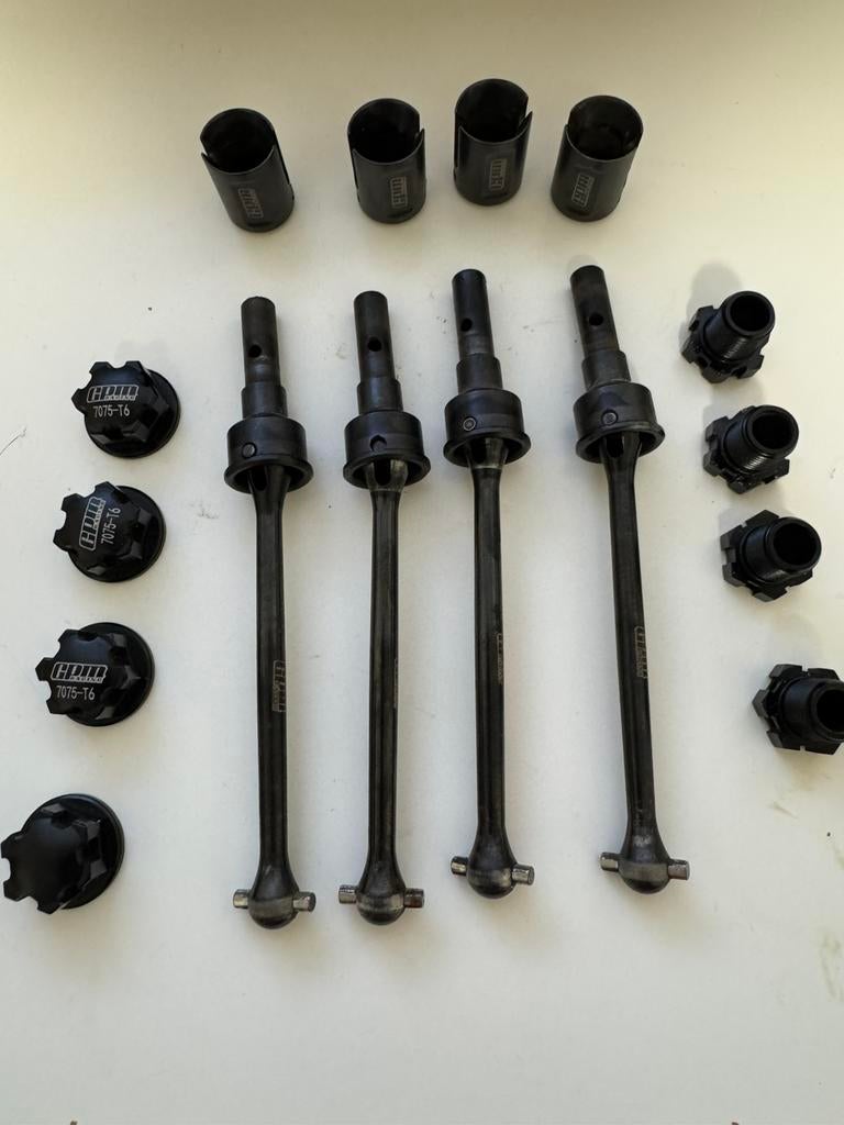 Traxxas maxx v1 metal onderdelen, Ophalen of Verzenden, Gebruikt, Auto offroad