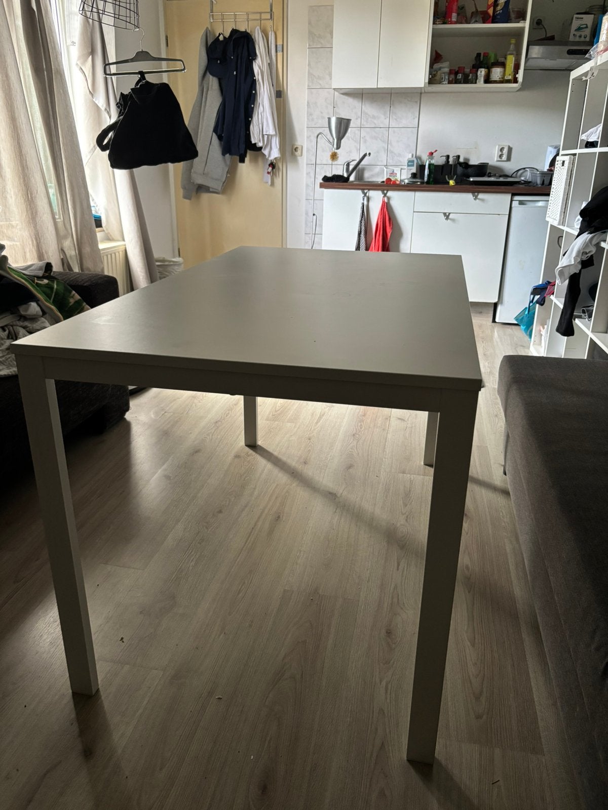 Ikea tafel (vihals), Huis en Inrichting, Tafels | Eettafels, Ophalen, Zo goed als nieuw, Rechthoekig, 50 tot 100 cm