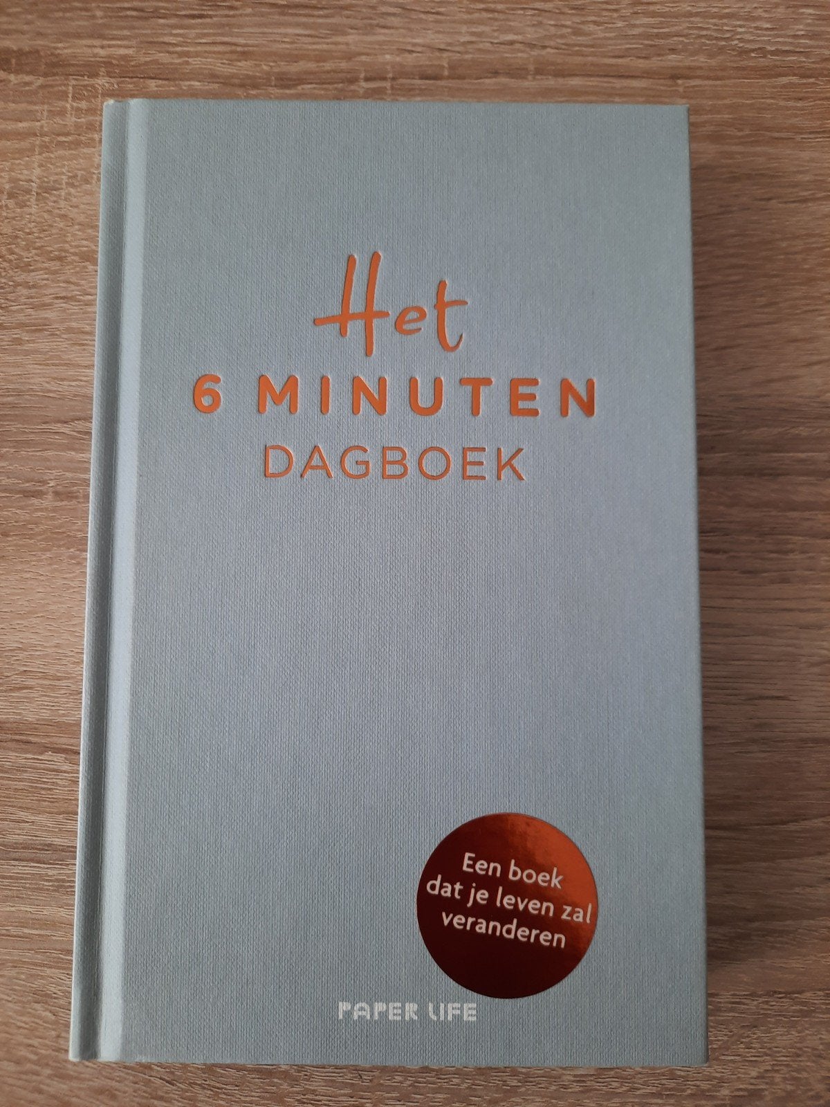Het 6 Minuten Dagboek - een boek dat je leven zal veranderen, Ophalen of Verzenden, Zo goed als nieuw