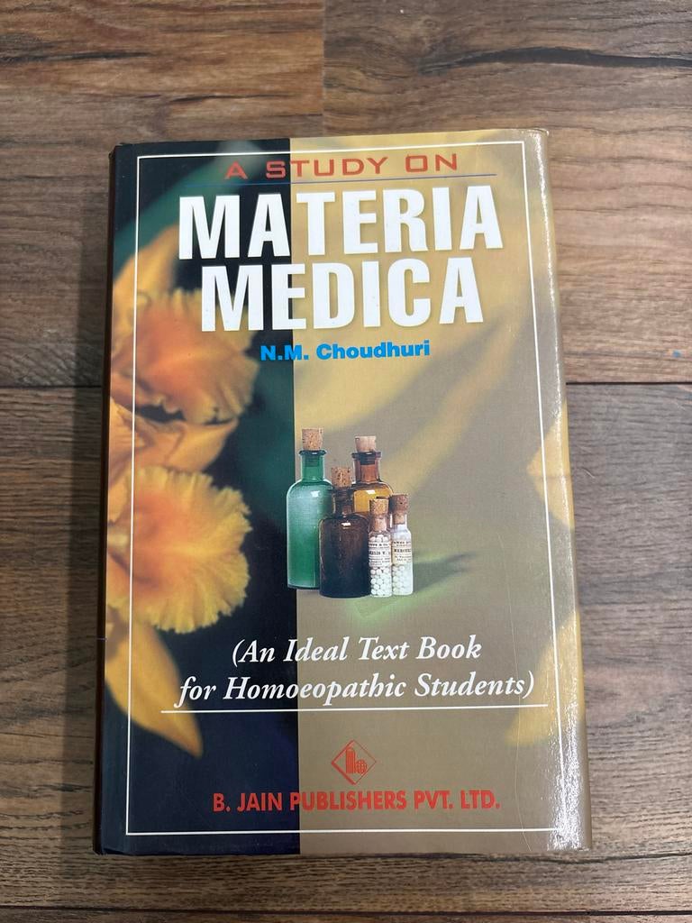 A Study on Materia Medica - N.M. Choudhuri, Boeken, Studieboeken en Cursussen, Ophalen of Verzenden, Beta, Zo goed als nieuw, HBO