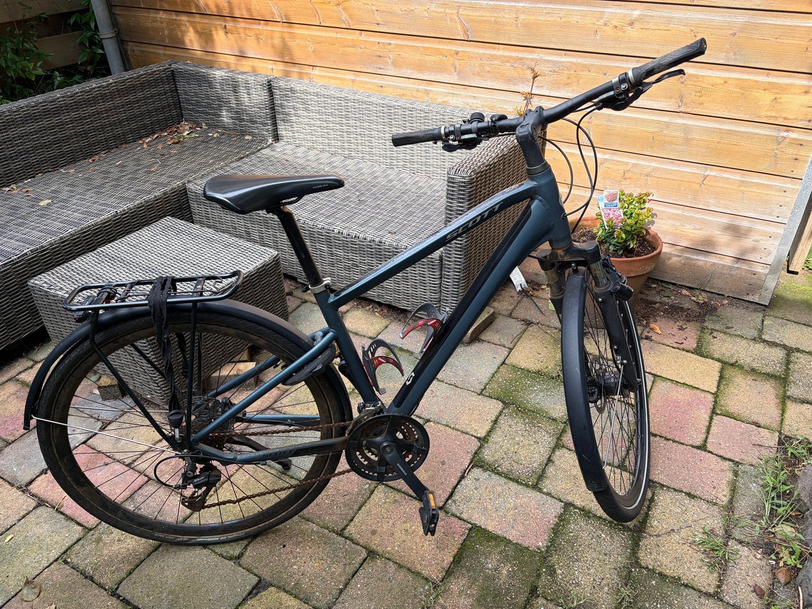 Jongensfiets, goede kwaliteit/ opknapper, Gebruikt, Ophalen, 26 inch of meer, Handrem