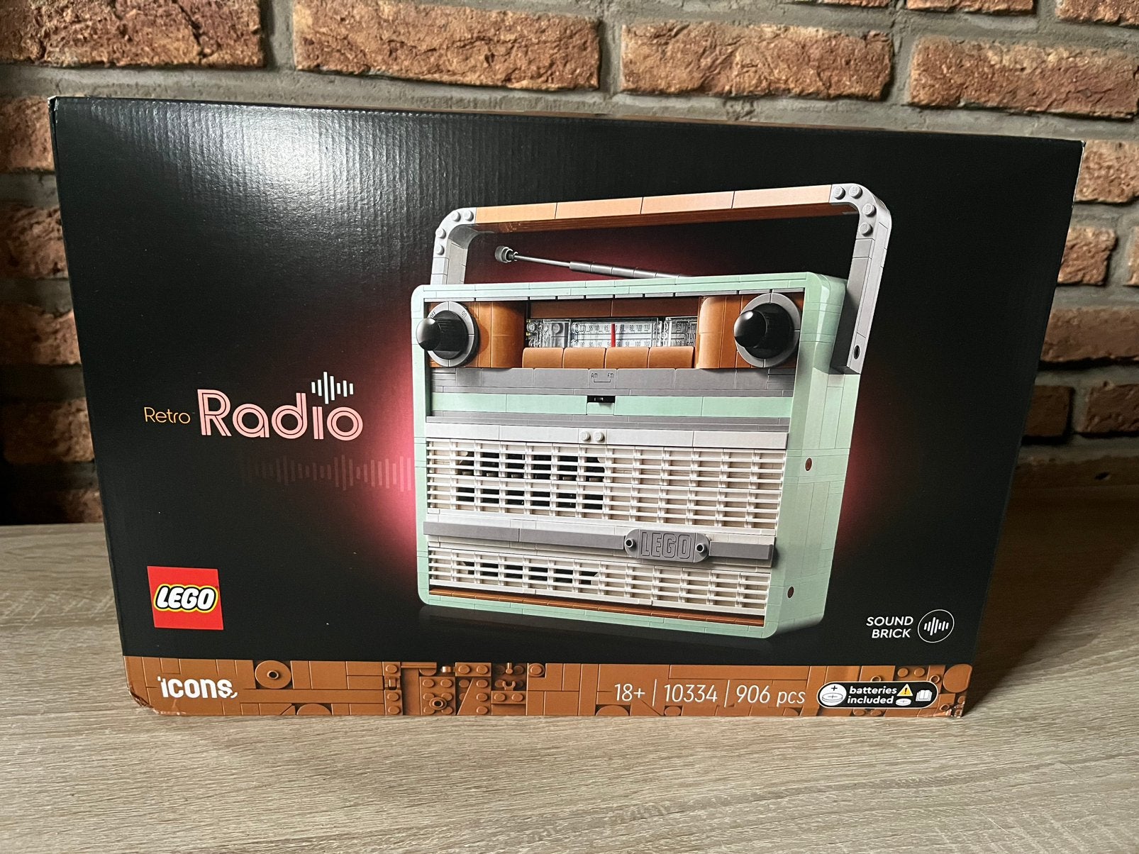 Lego 10334 Retro Radio Icons, Lego, Nieuw, Ophalen of Verzenden, Icons