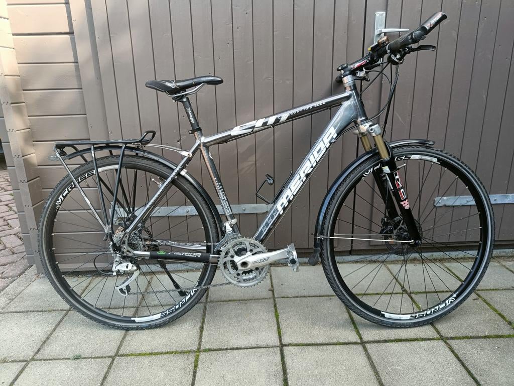 Merida Crossway Hybride HFS 3000 sport fiets gravelfiets, 28 inch, Gebruikt, Vering, 49 tot 53 cm