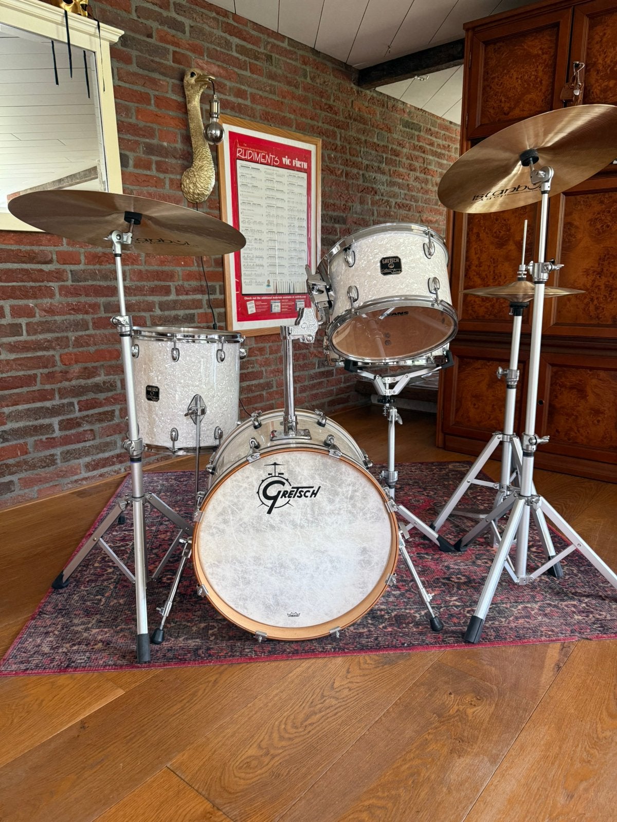 Gretsch Catalina Club Jazz bop kit (nieuwe vellen), Ophalen of Verzenden, Gebruikt, Overige merken