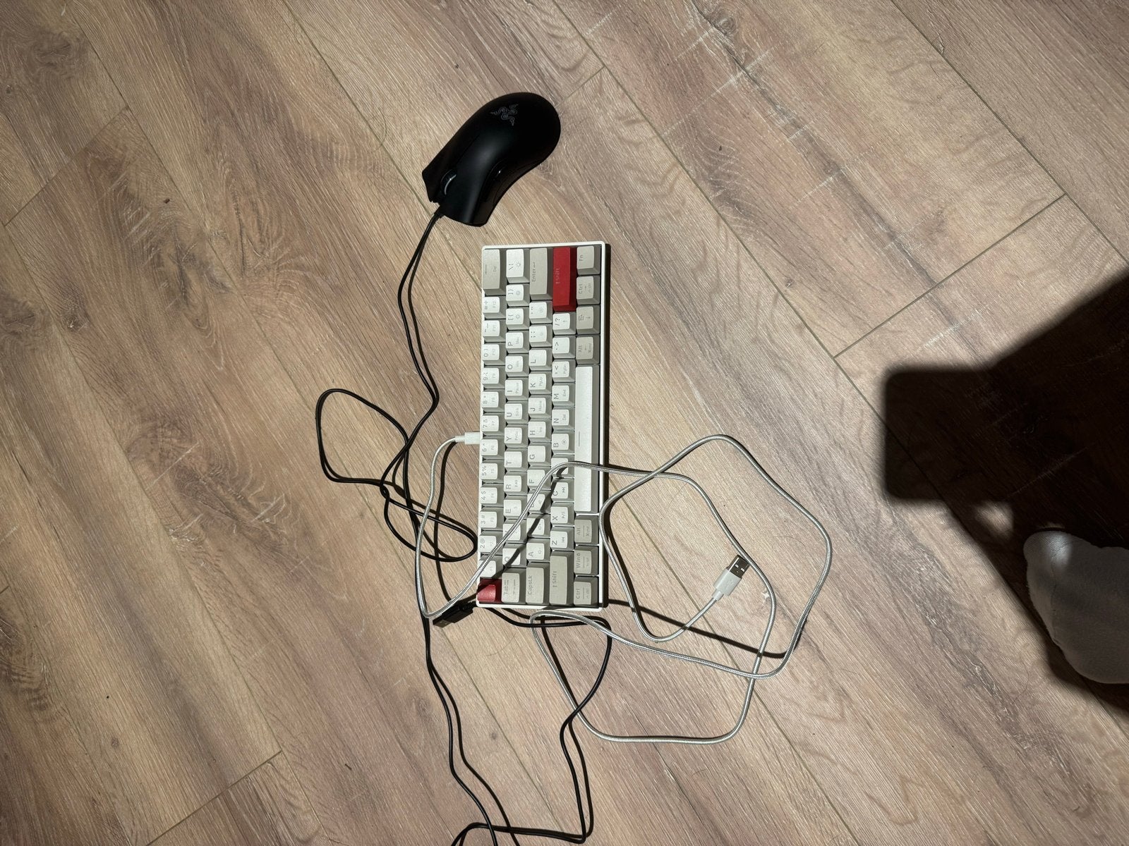 Gaming toetsenbord en muis set - Newmen GM610 & Razer Deatha, Gebruikt, Gaming toetsenbord, Ophalen of Verzenden, Qwerty