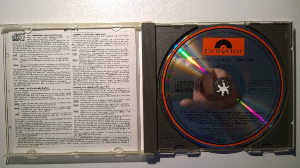 The Style Council - Café Bleu, Cd's en Dvd's, Ophalen of Verzenden, 1980 - 1989, Zo goed als nieuw