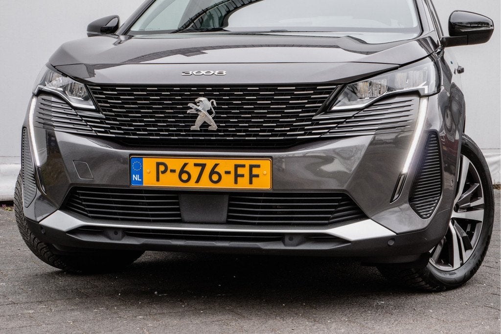 Peugeot 3008 1.6 HYbrid 225 Blue Lease Allure Navigatie/ Cam, Auto's, Peugeot, Met garantie (alle), Leder en Stof, Bedrijf, Parkeersensor