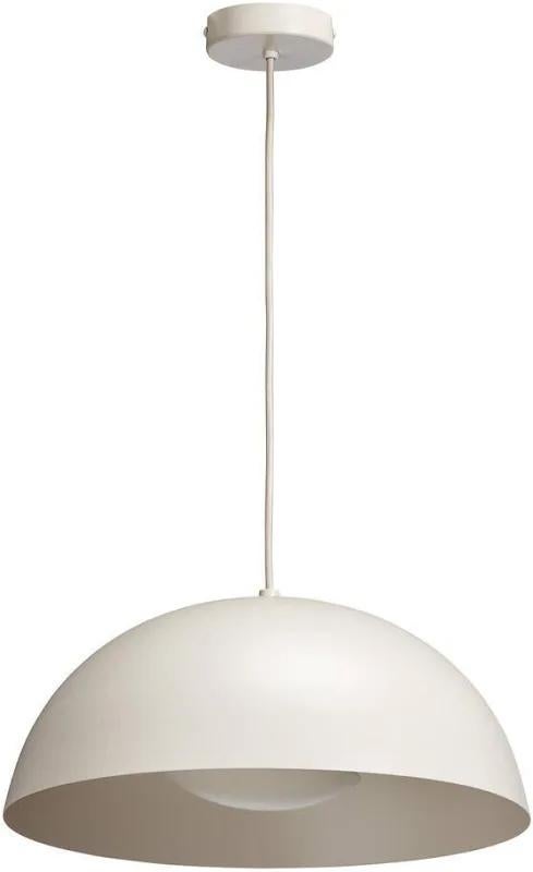 Hanglamp beige metaal japandi, Ophalen, Zo goed als nieuw, Metaal, Minder dan 50 cm