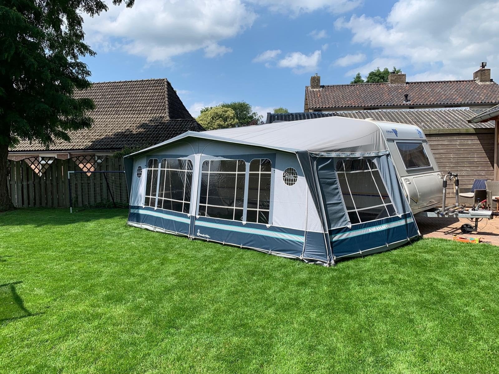 Knaus caravan met split airco, voortent, zakluifel en mover, Particulier, Airco, Knaus