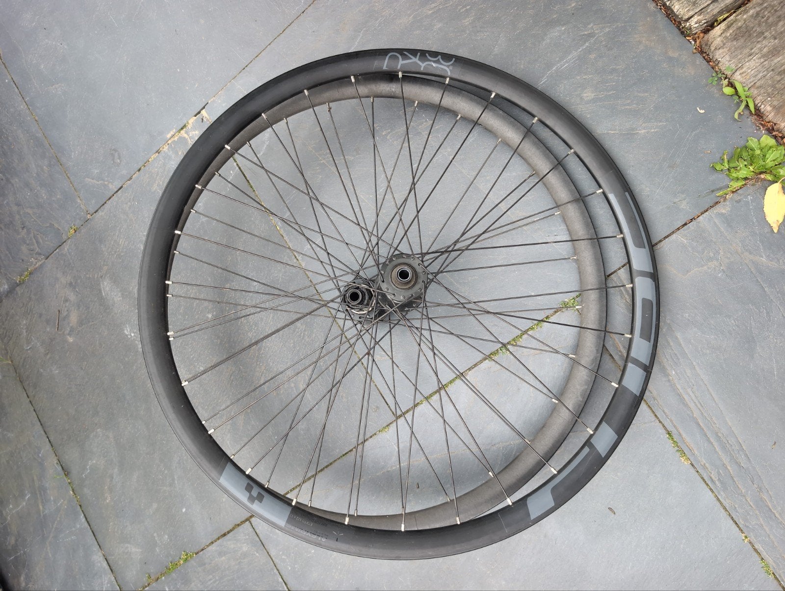 Set steekas racefiets wielen (achteras defect), Ophalen, Gebruikt, Racefiets, Wiel